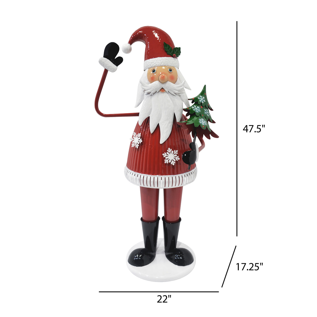 Cheerful 17" Santa Claus