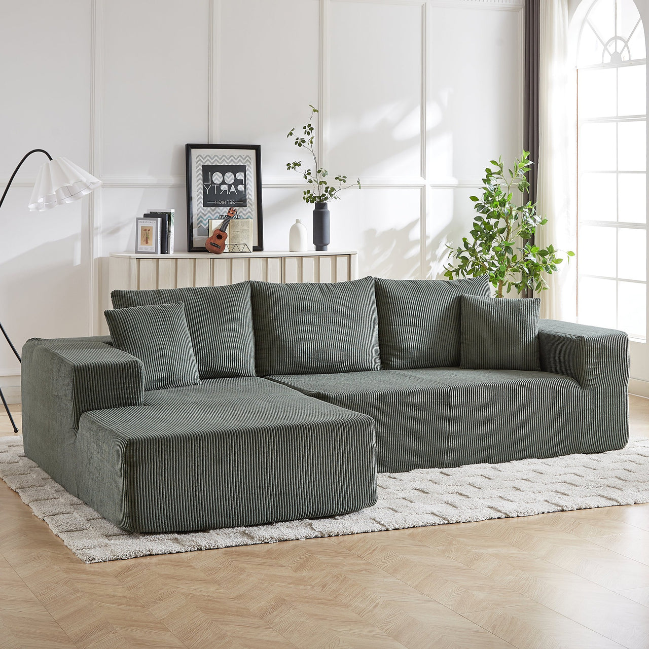 DORIAN 110" Sectional Sofa