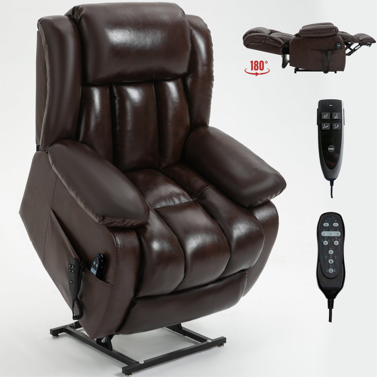 COZYLift 36" Recliner with Heat Massage - 5516