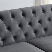 Thumbnail for QUENTIN 3 Seater Chesterfield Sofa