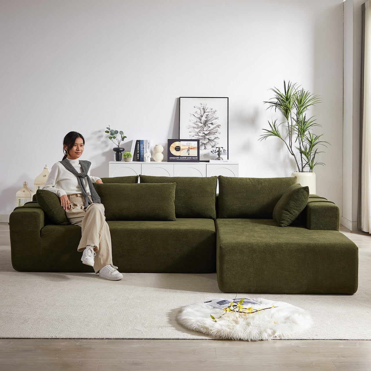 CYRUS 108" Sectional Sofa