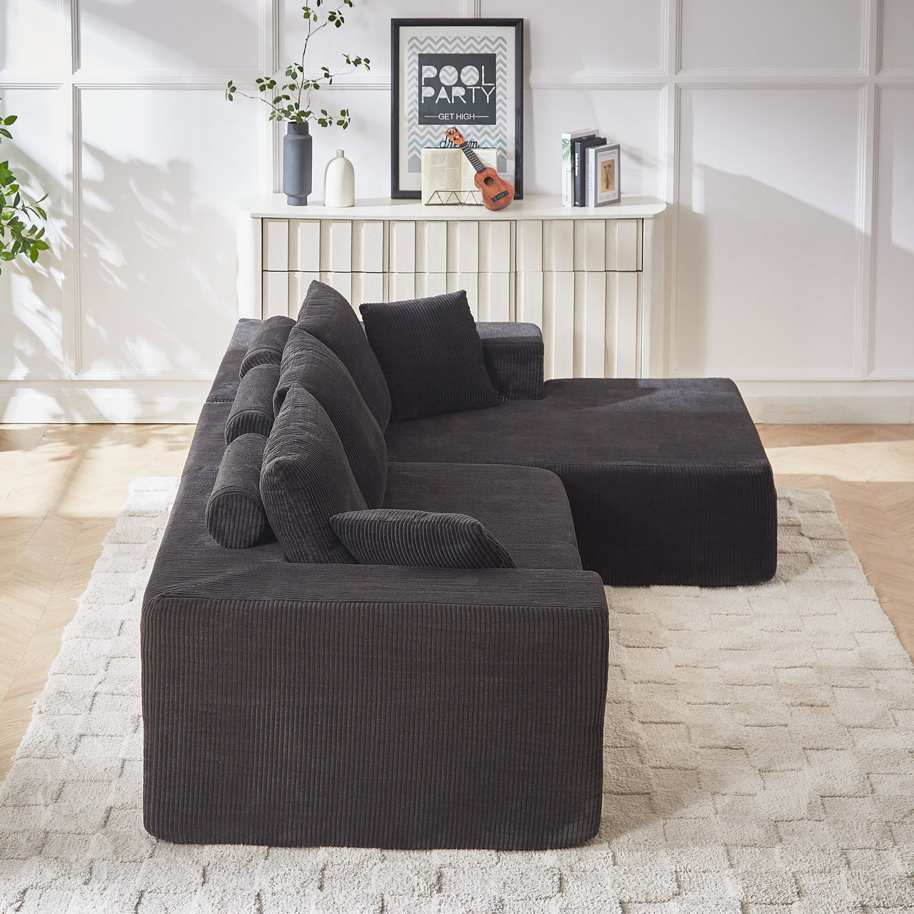 DORIAN 110" Sectional Sofa