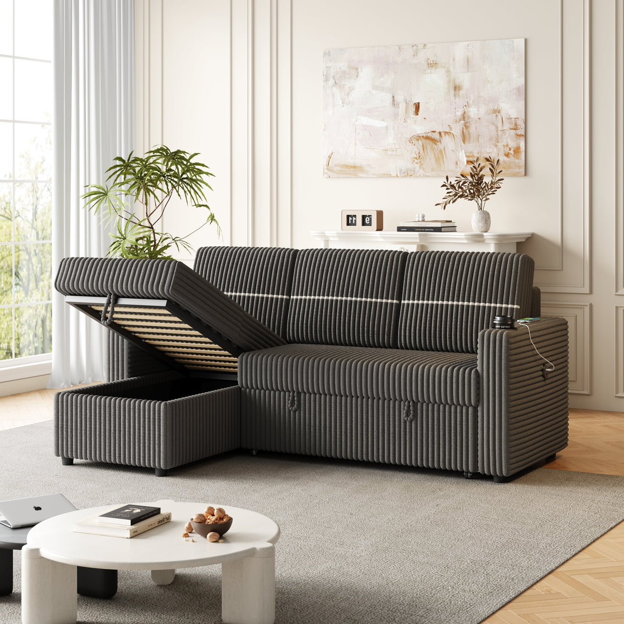 ULYSSES 85" Oversized Sofa