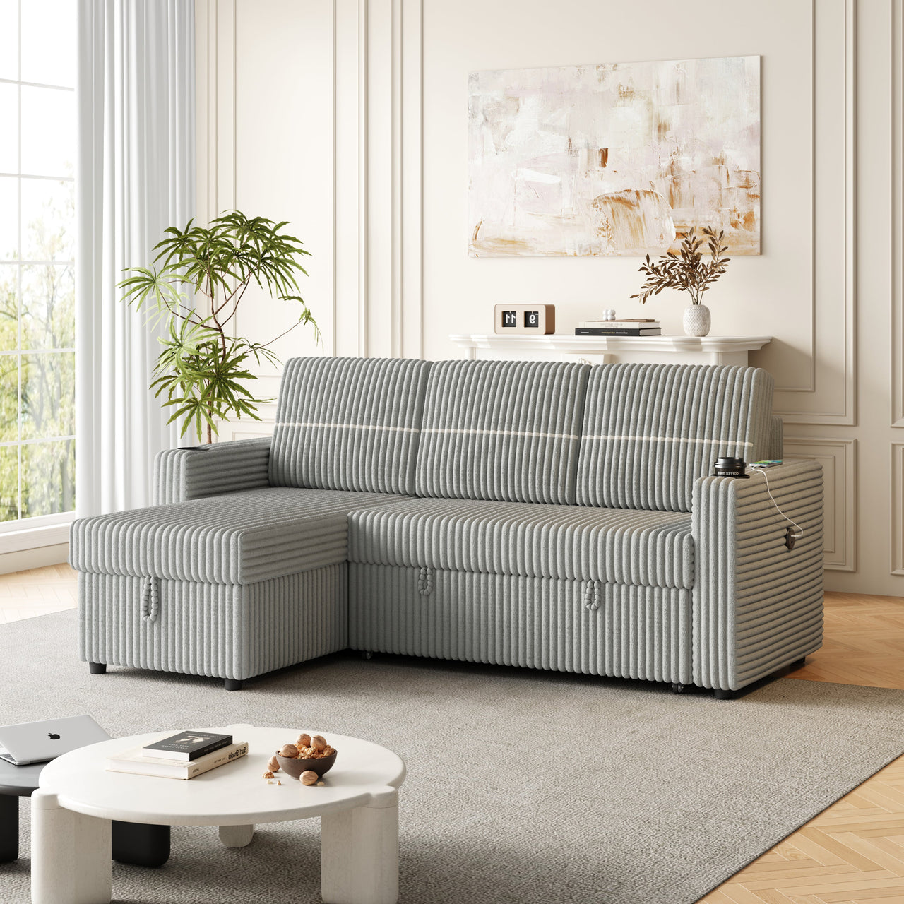 ULYSSES 85" Oversized Sofa