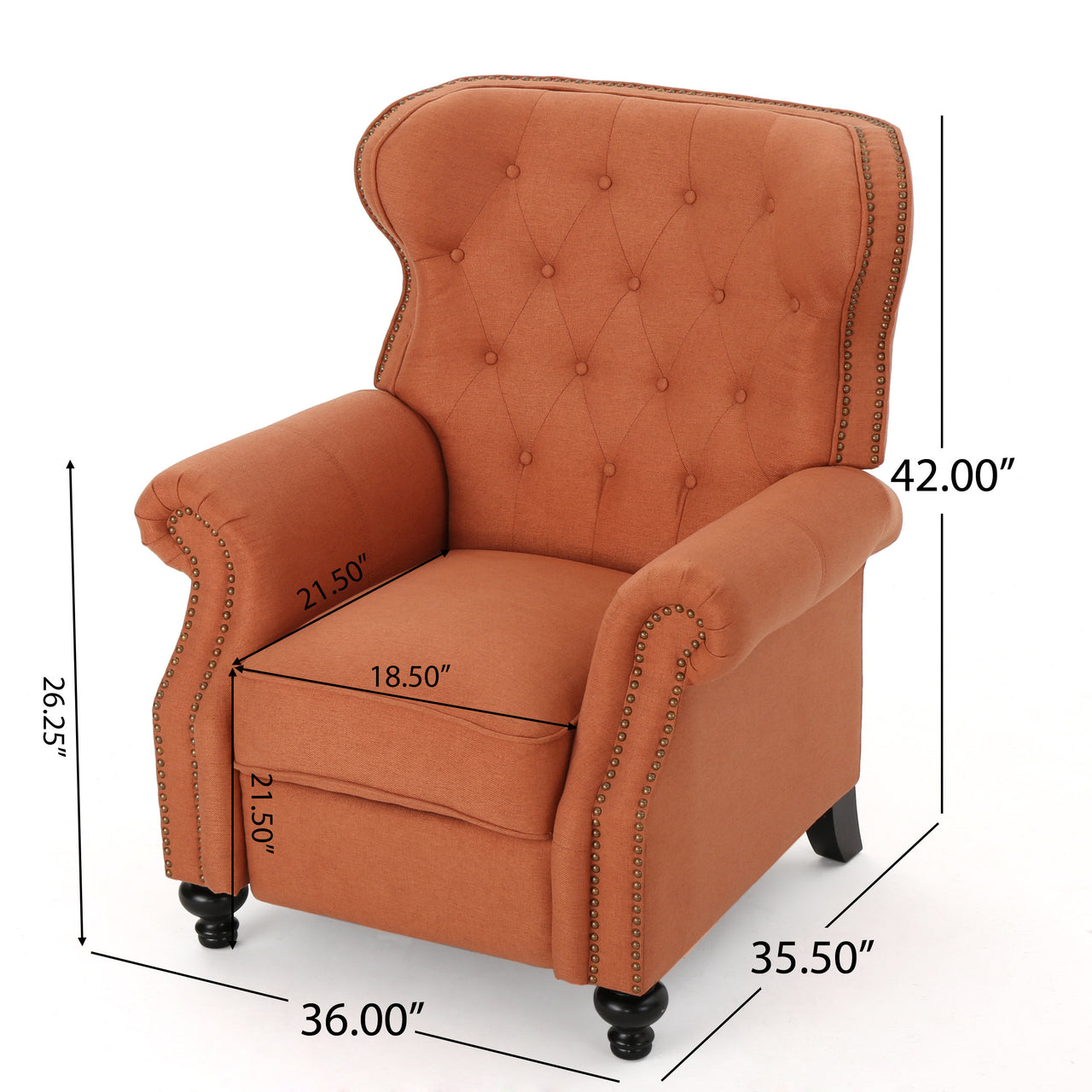 XOLVORAN 36" Recliner Chair