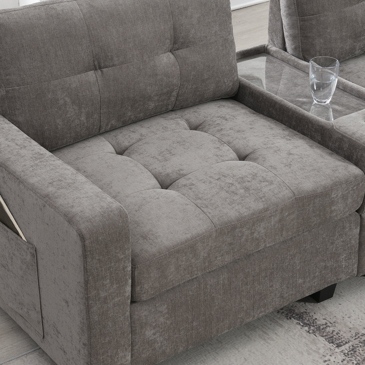 GLAVOR 104'' Sectional Sofa