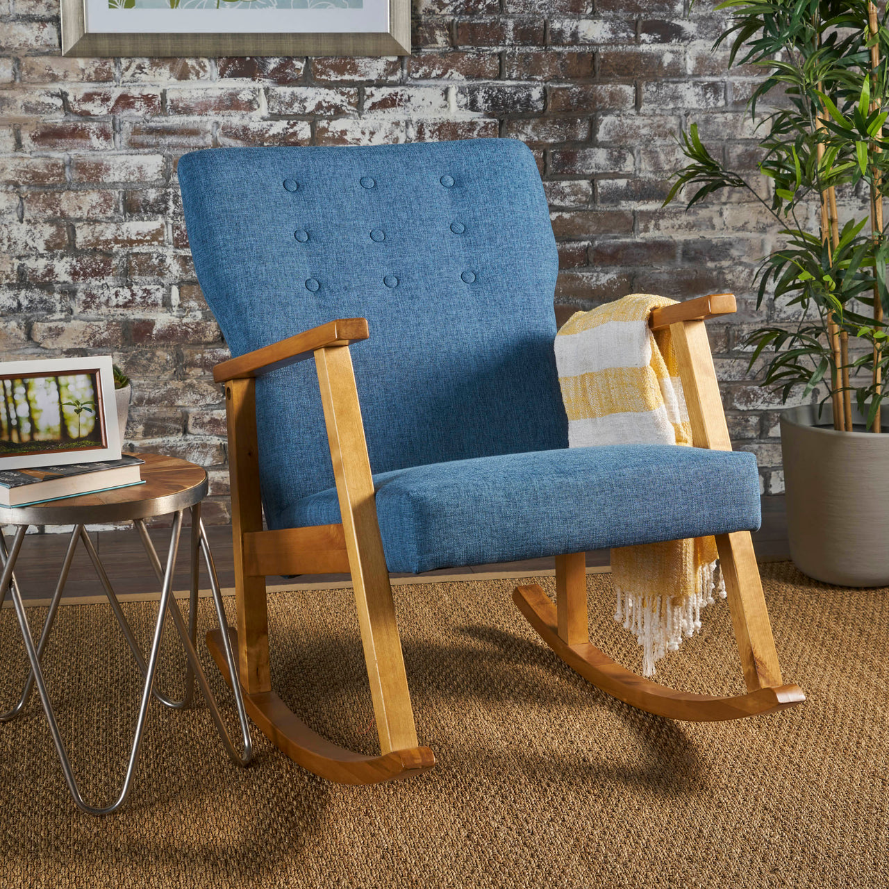 HAVLORIS 25" Rocking Chair