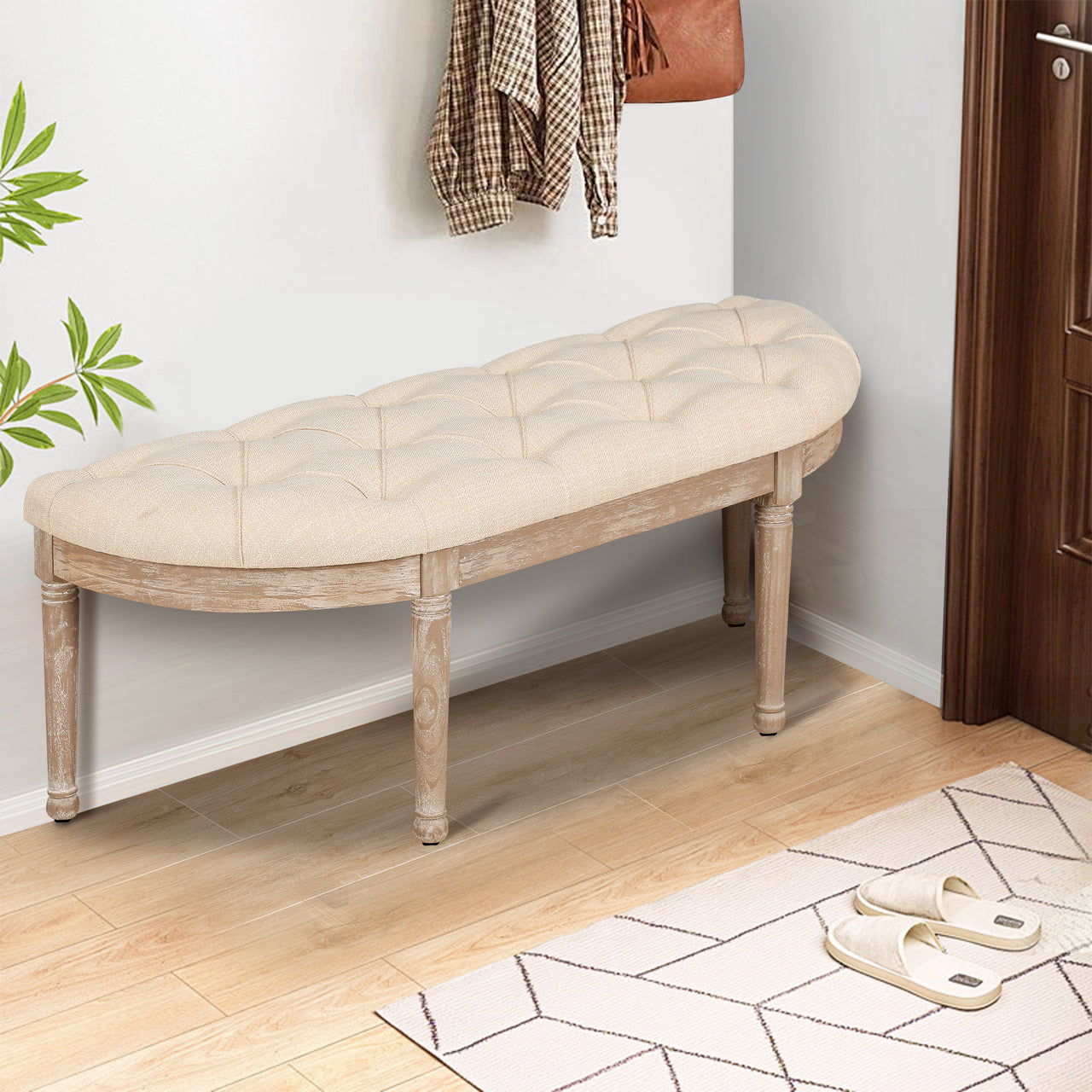 FALVIX 48" Entryway Bench