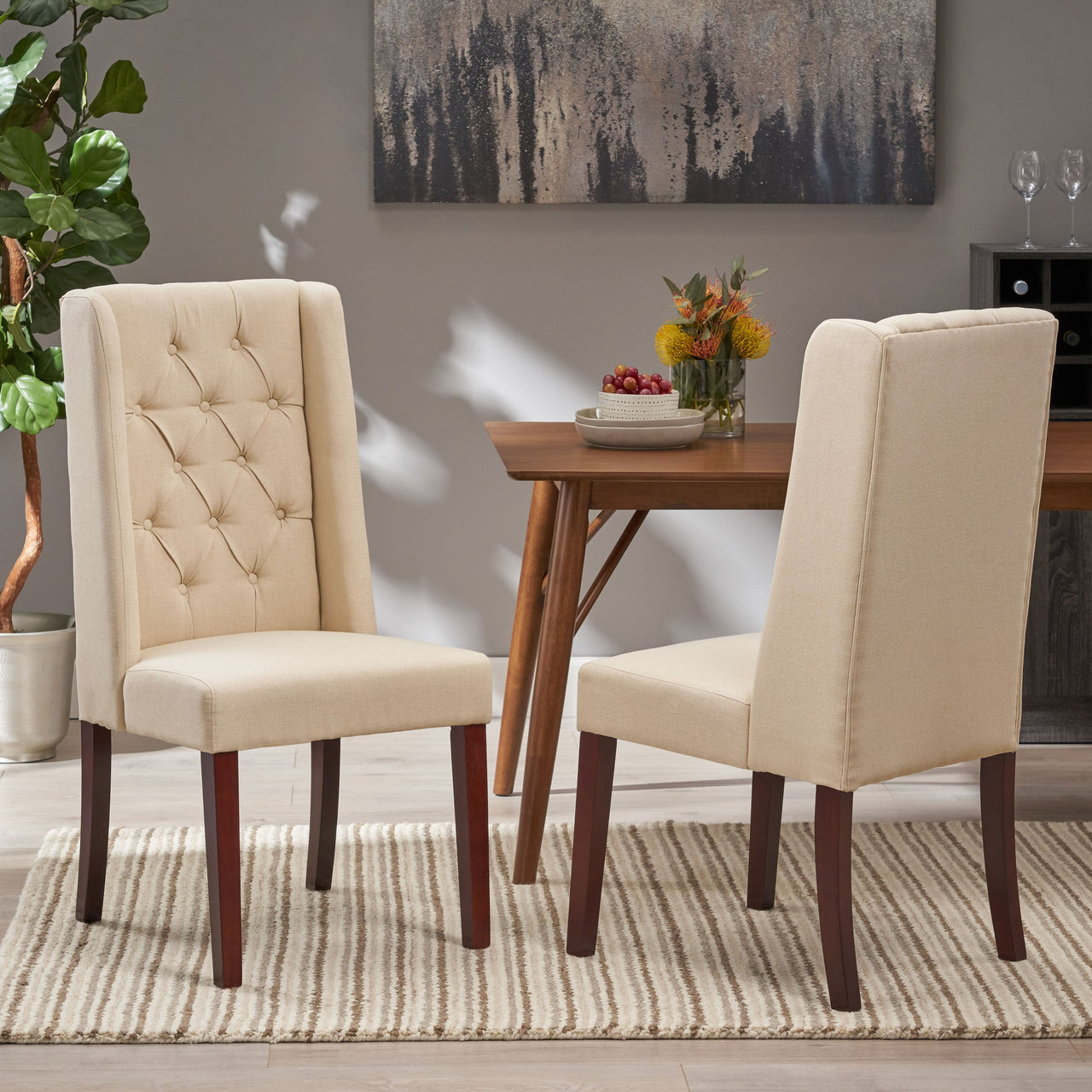 QUORIX 21" Dining Chair Set