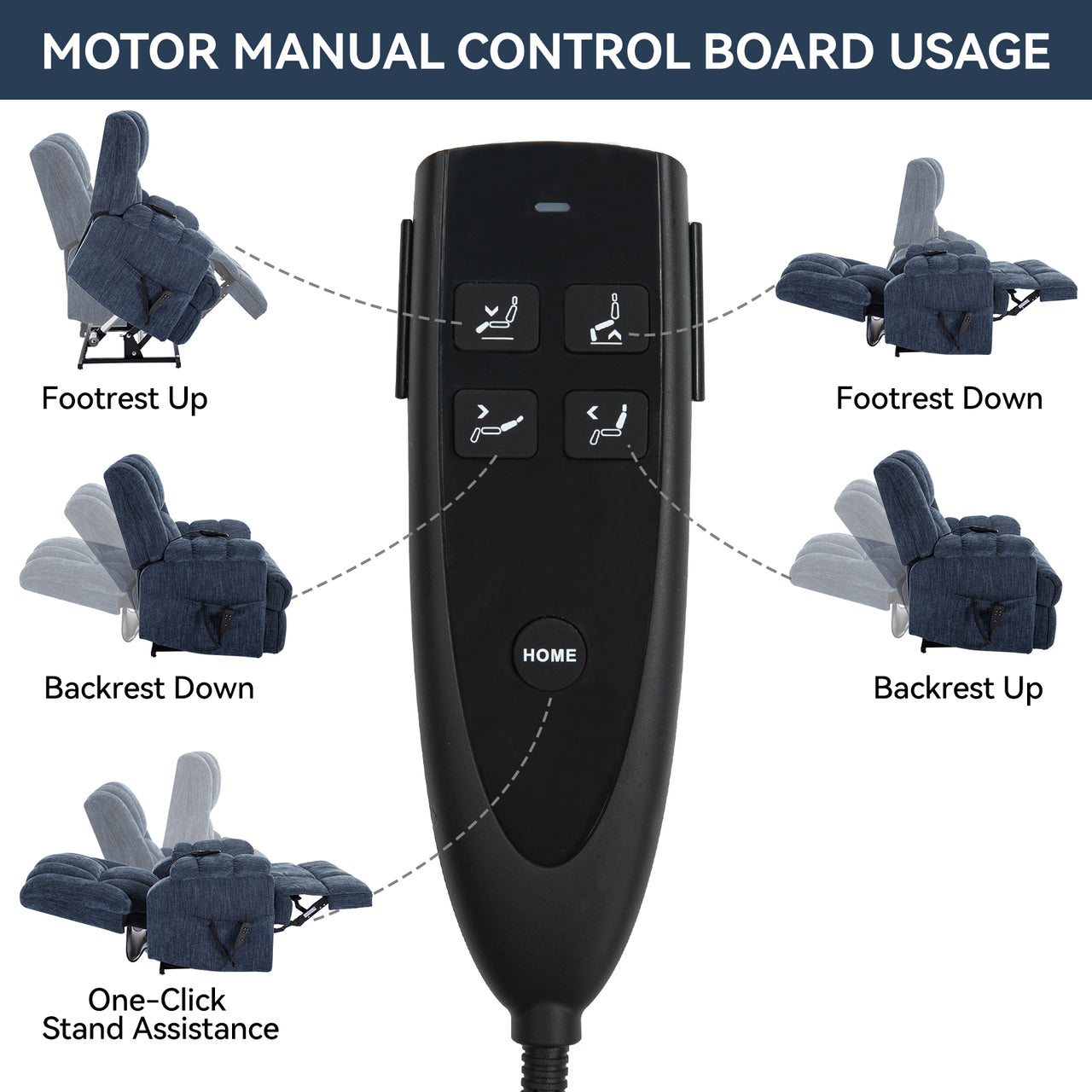 COZYLift Recliner with Heat Massage - 8500 XL