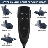 Thumbnail for COZYLift Recliner with Heat Massage - 8500 XL