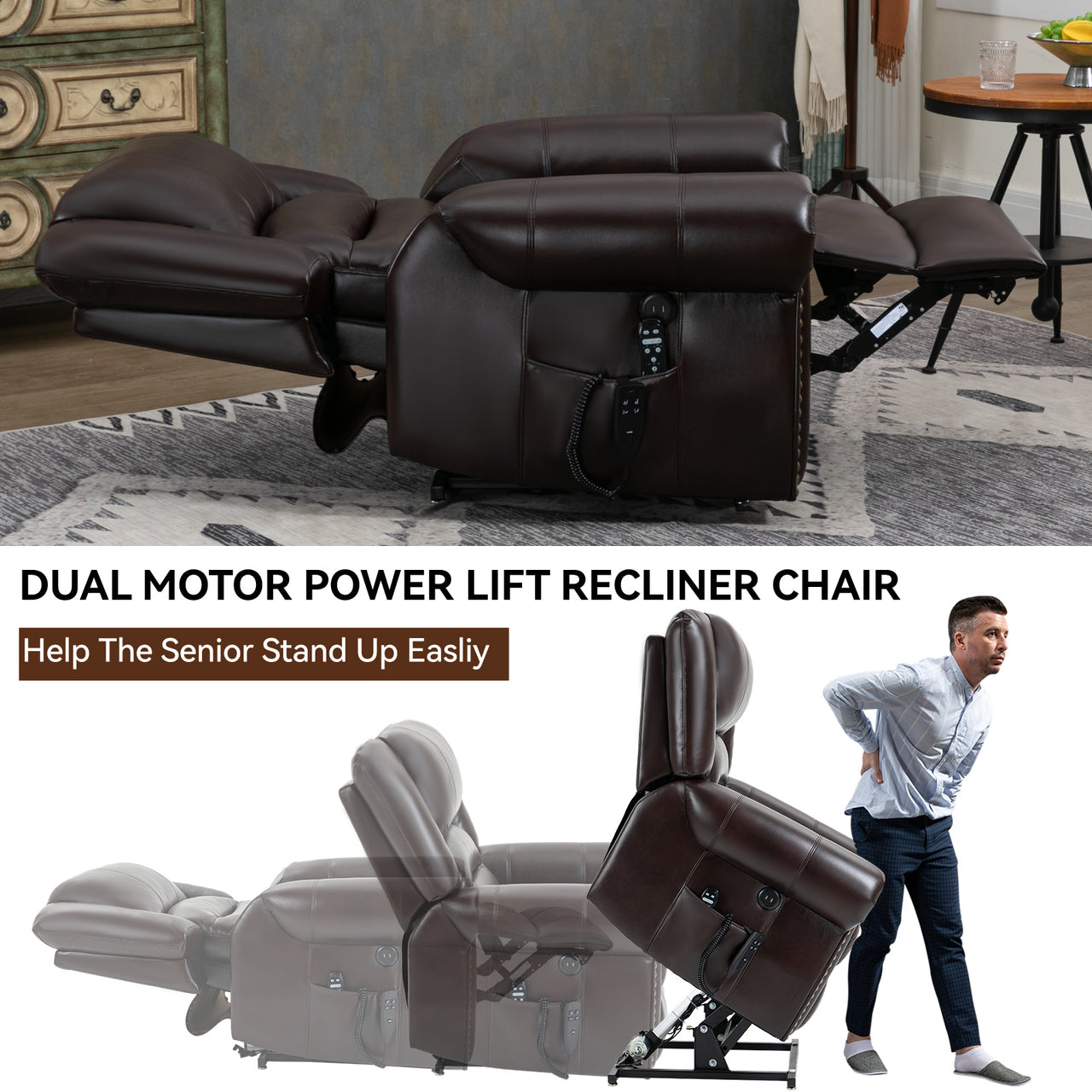 COZYLift Recliner with Heat Massage - 8300 XL