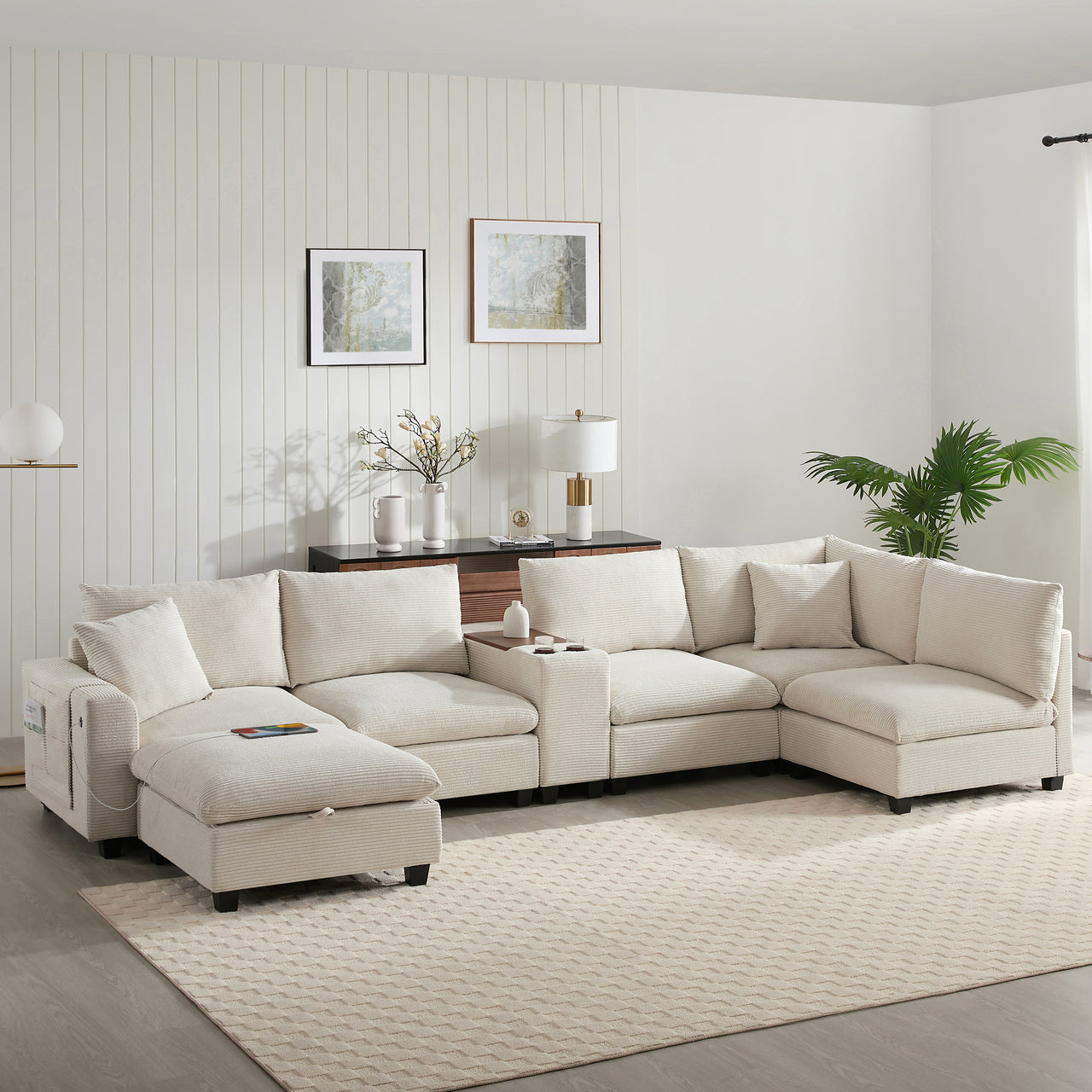 BECKETT 140" Sectional Sofa