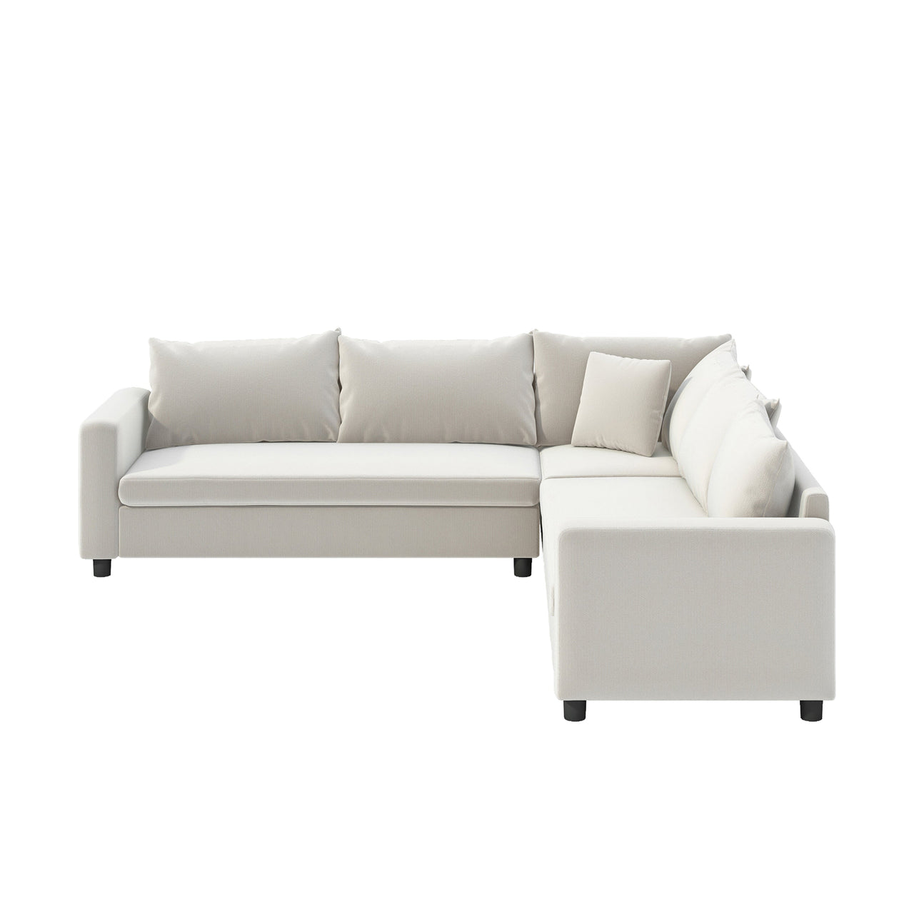 NIVYON 116'' Sectional Sofa