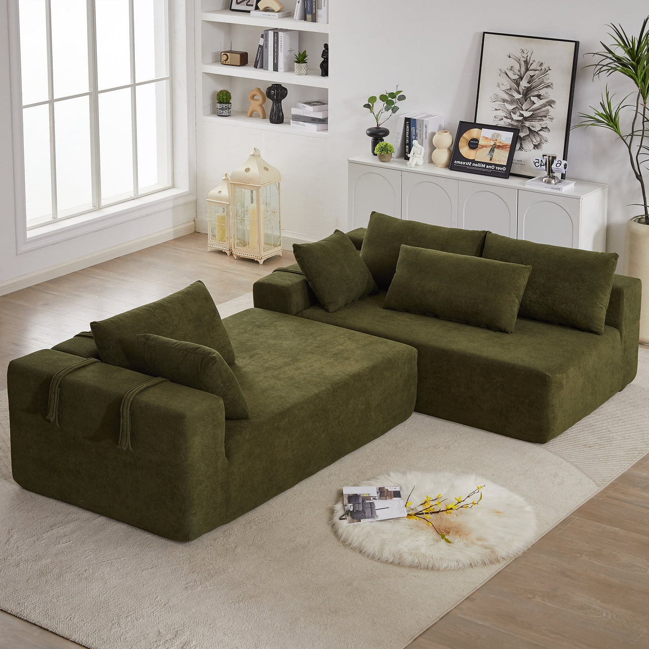 CYRUS 108" Sectional Sofa