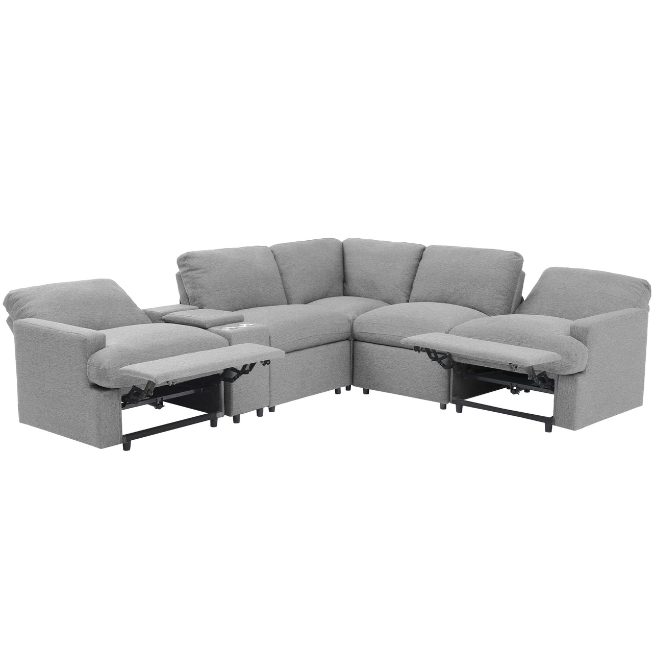 XAVORA 104" Sectional Sofa