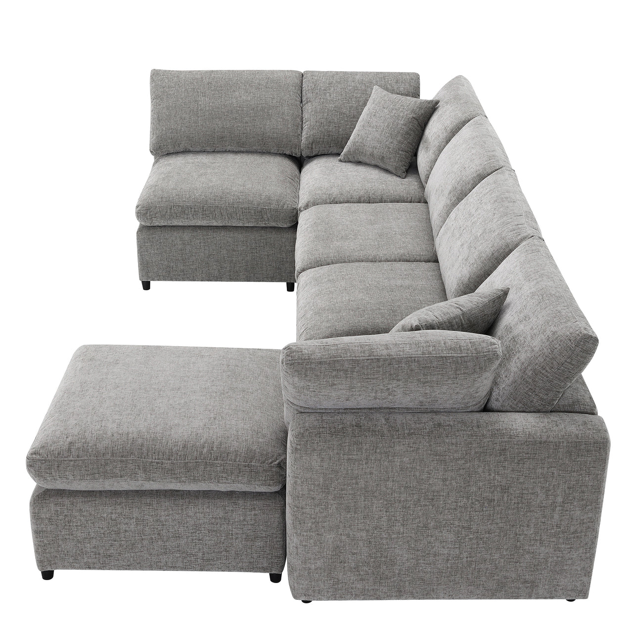 DEVROX 130" Sectional Sofa