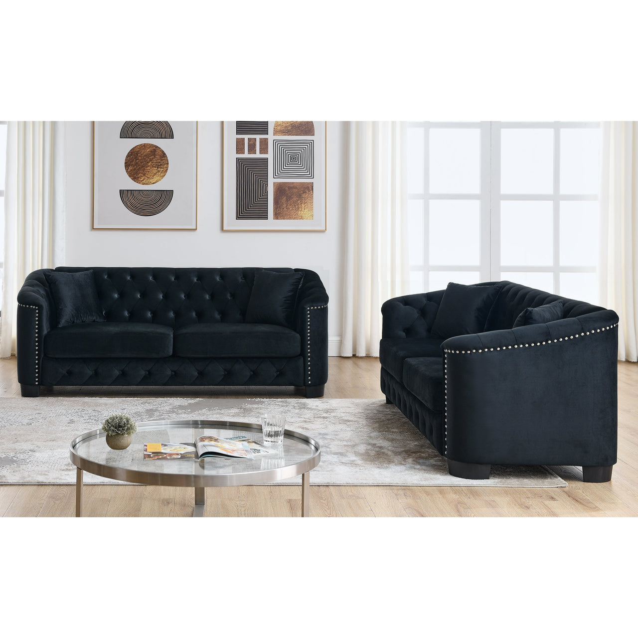 QUENTIN 3+3 Seater Combination Sofa