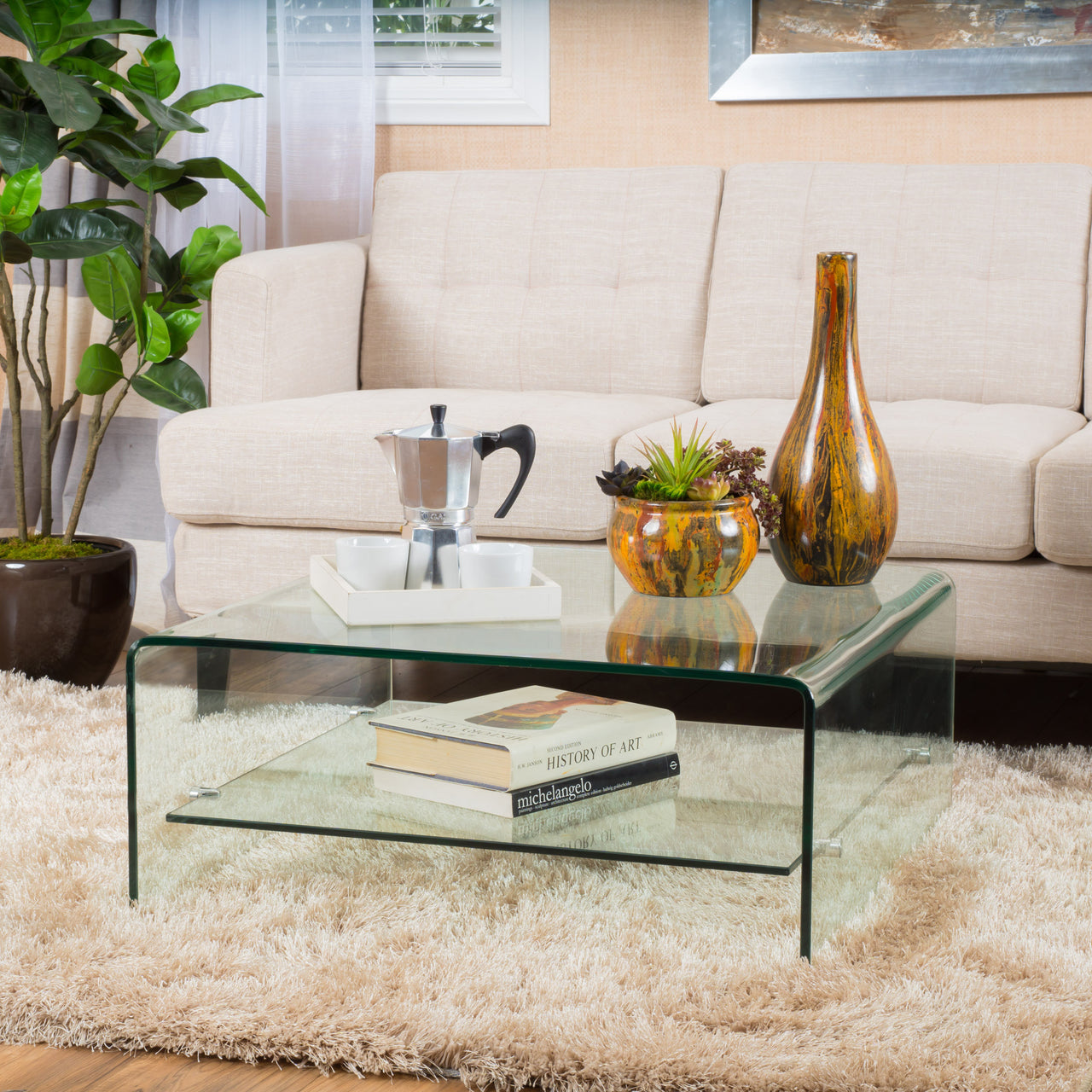 ZYNTOR 31" Coffee Table