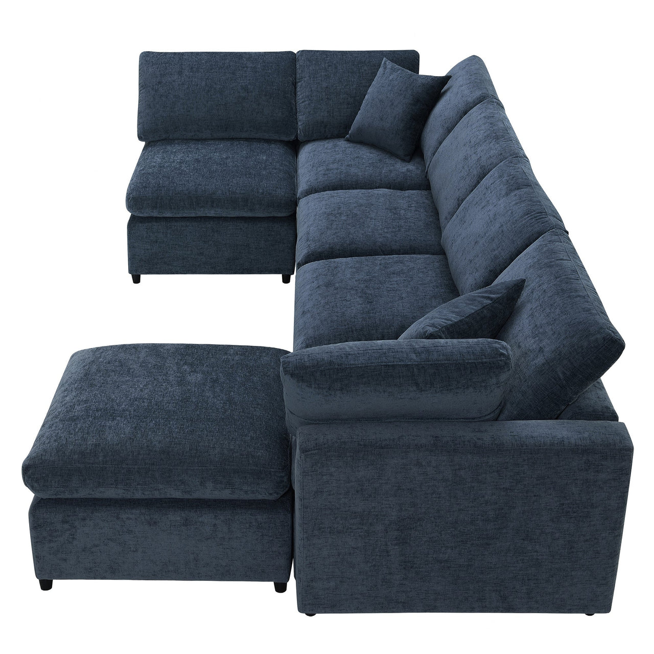 DEVROX 130" Sectional Sofa