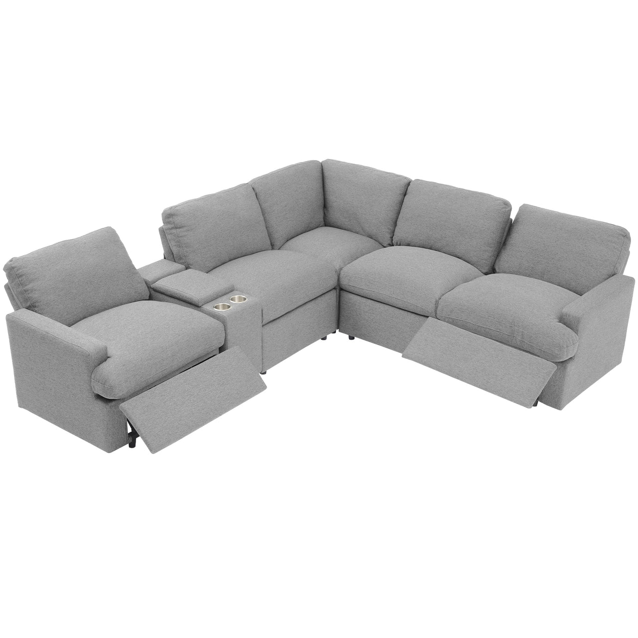 XAVORA 104" Sectional Sofa