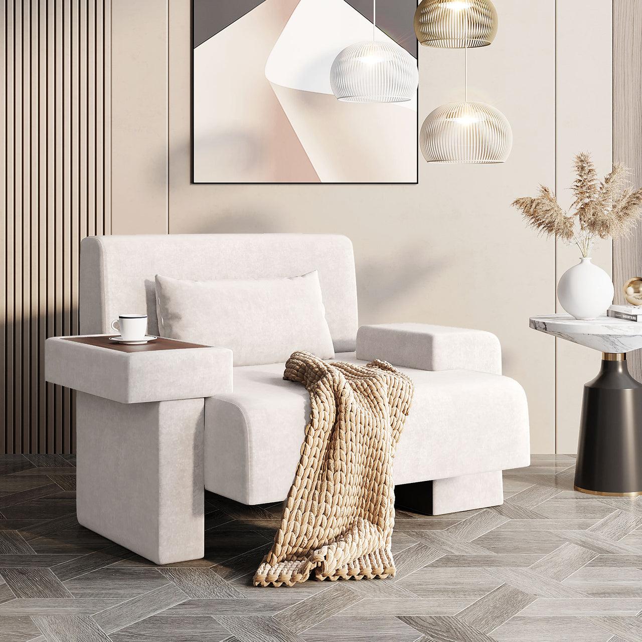 ZYNTRON 48" Armchair