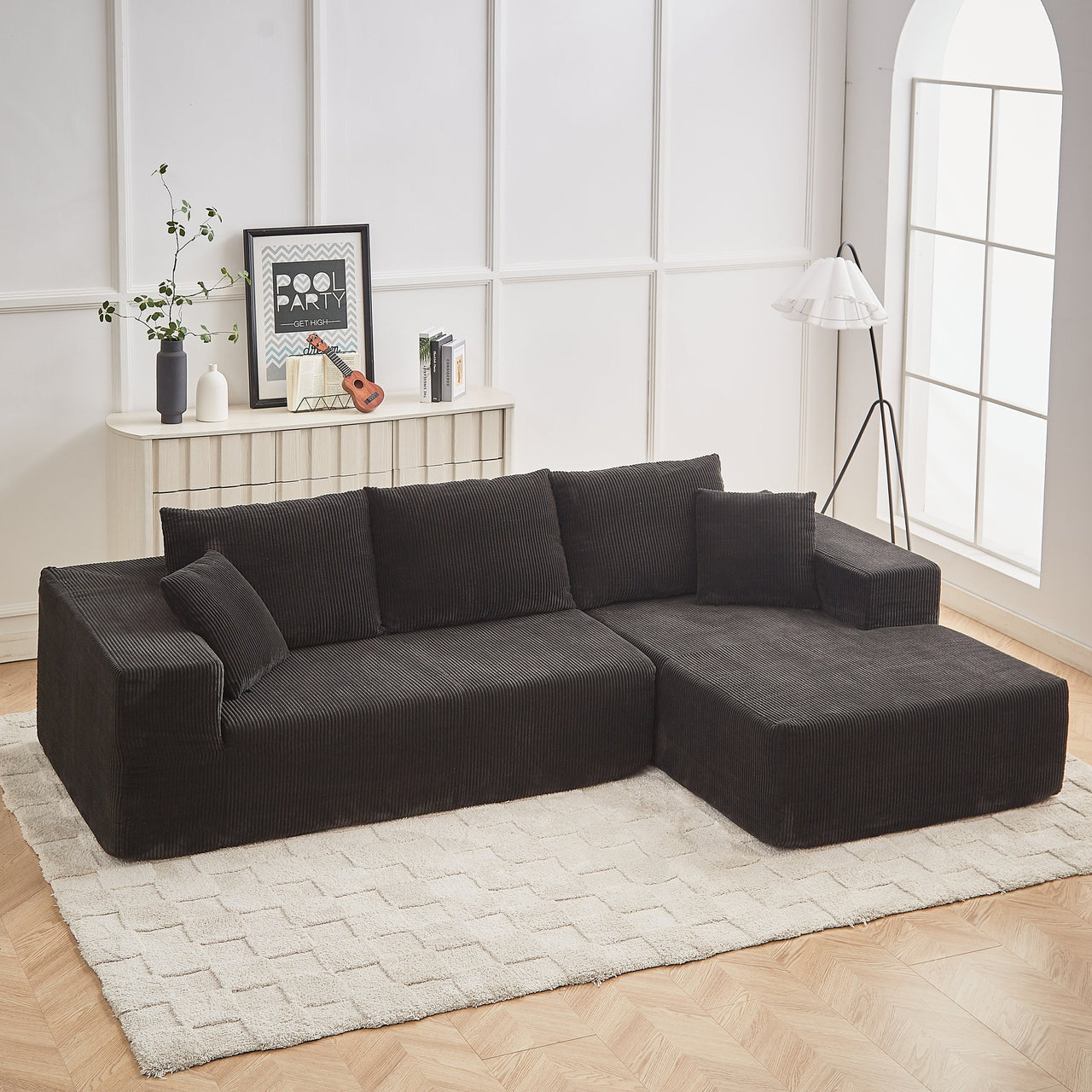 DORIAN 110" Sectional Sofa