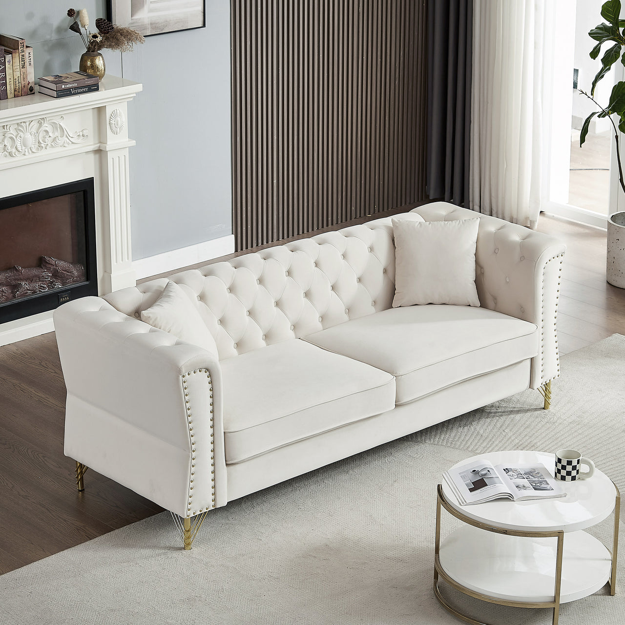 DAPHNE 82" Chesterfield Sofa