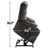 Thumbnail for COZYLift Recliner with Heat Massage - 6602 L