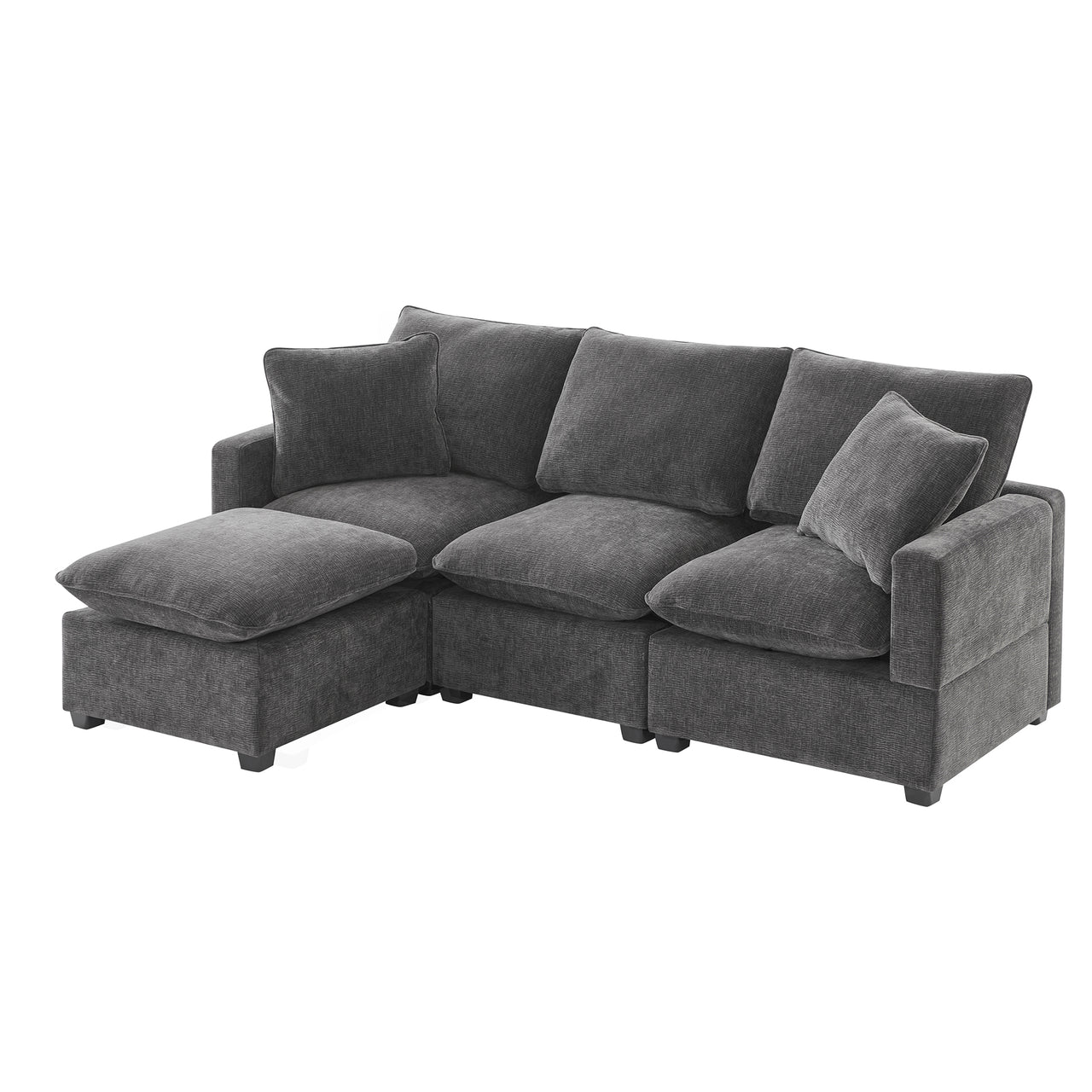 CALLISTO Modular 3 Pieces w/ Ottoman