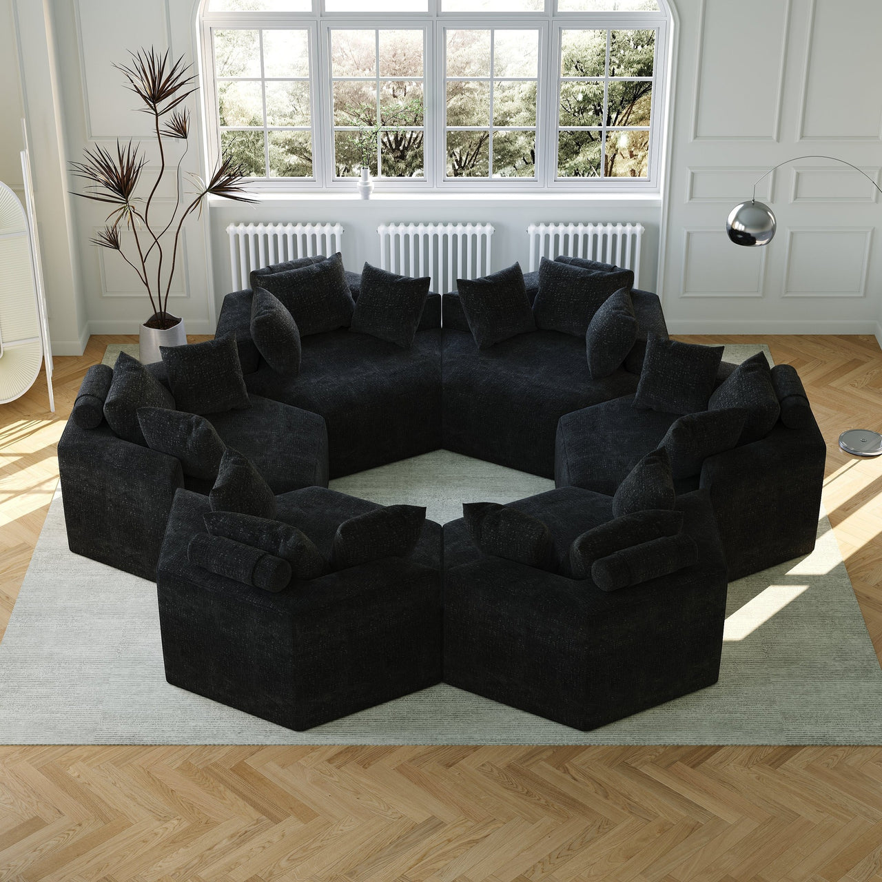 HEXA 54" Sofa