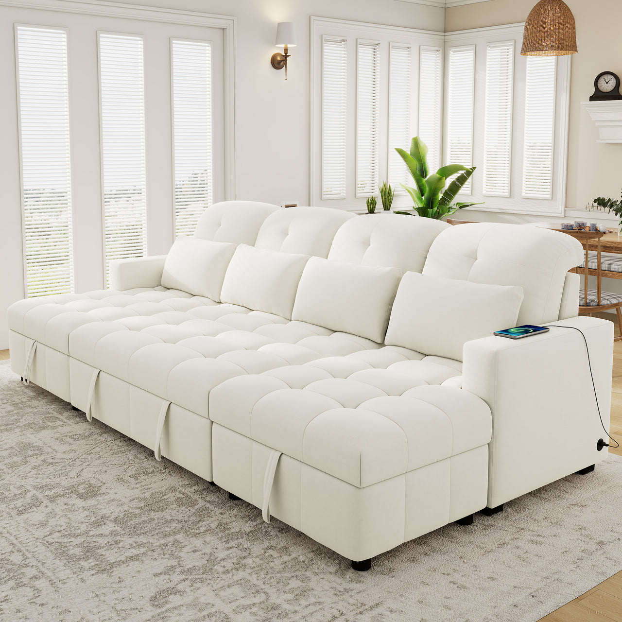 RORY 110" Sectional Sofa