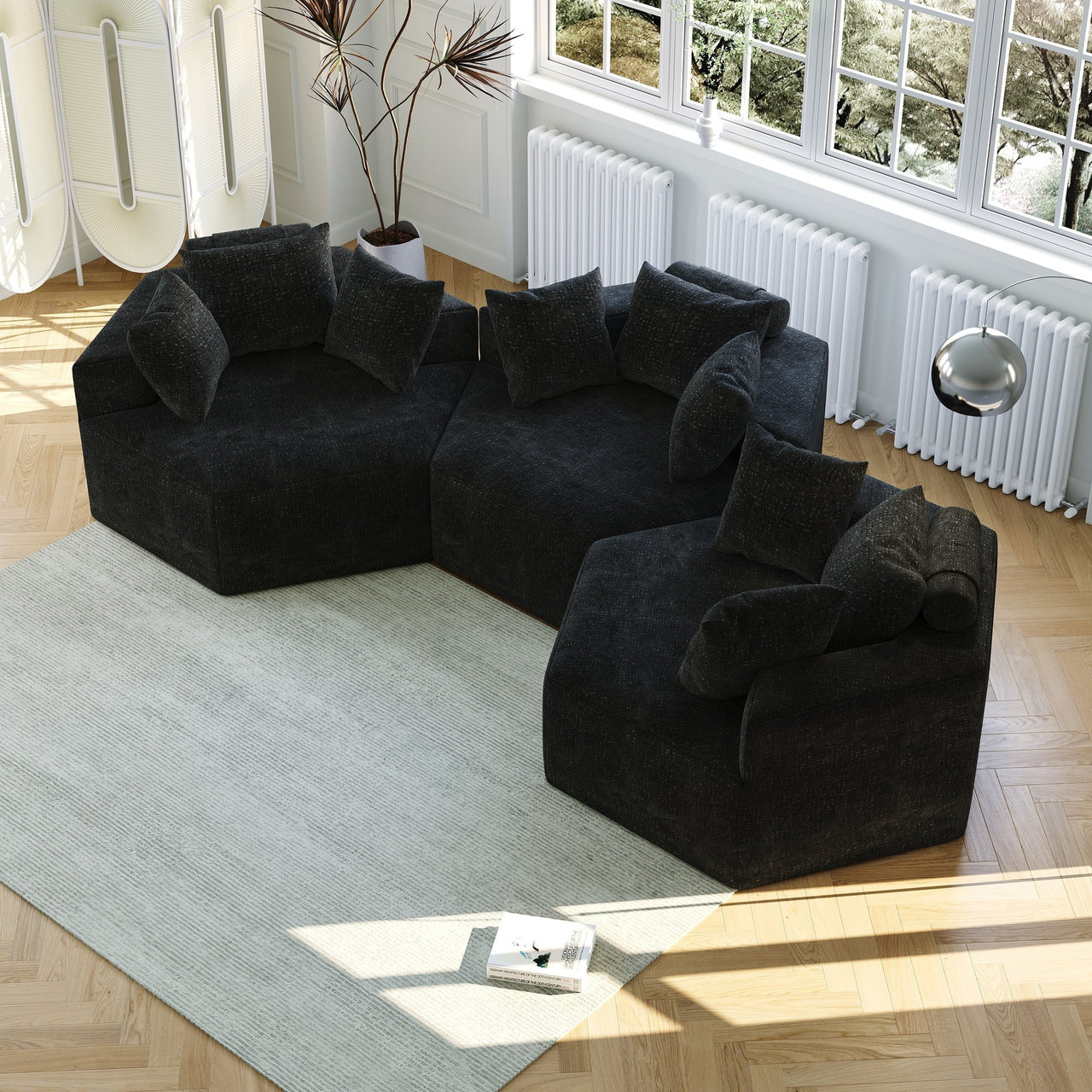 HEXA 54" Sofa