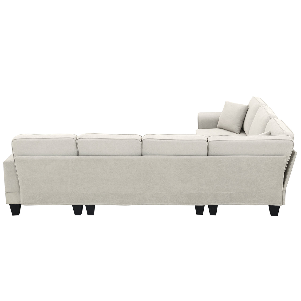 JORIVA 108" Sectional Sofa