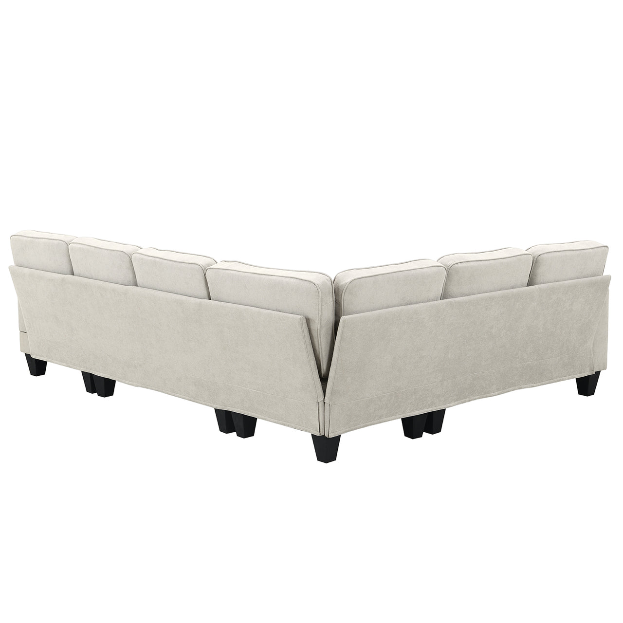 JORIVA 108" Sectional Sofa