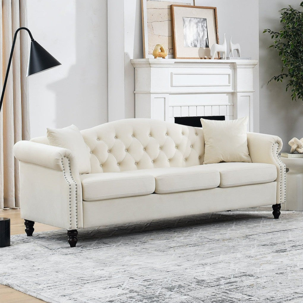 SYLVIE 80" Sofa Set