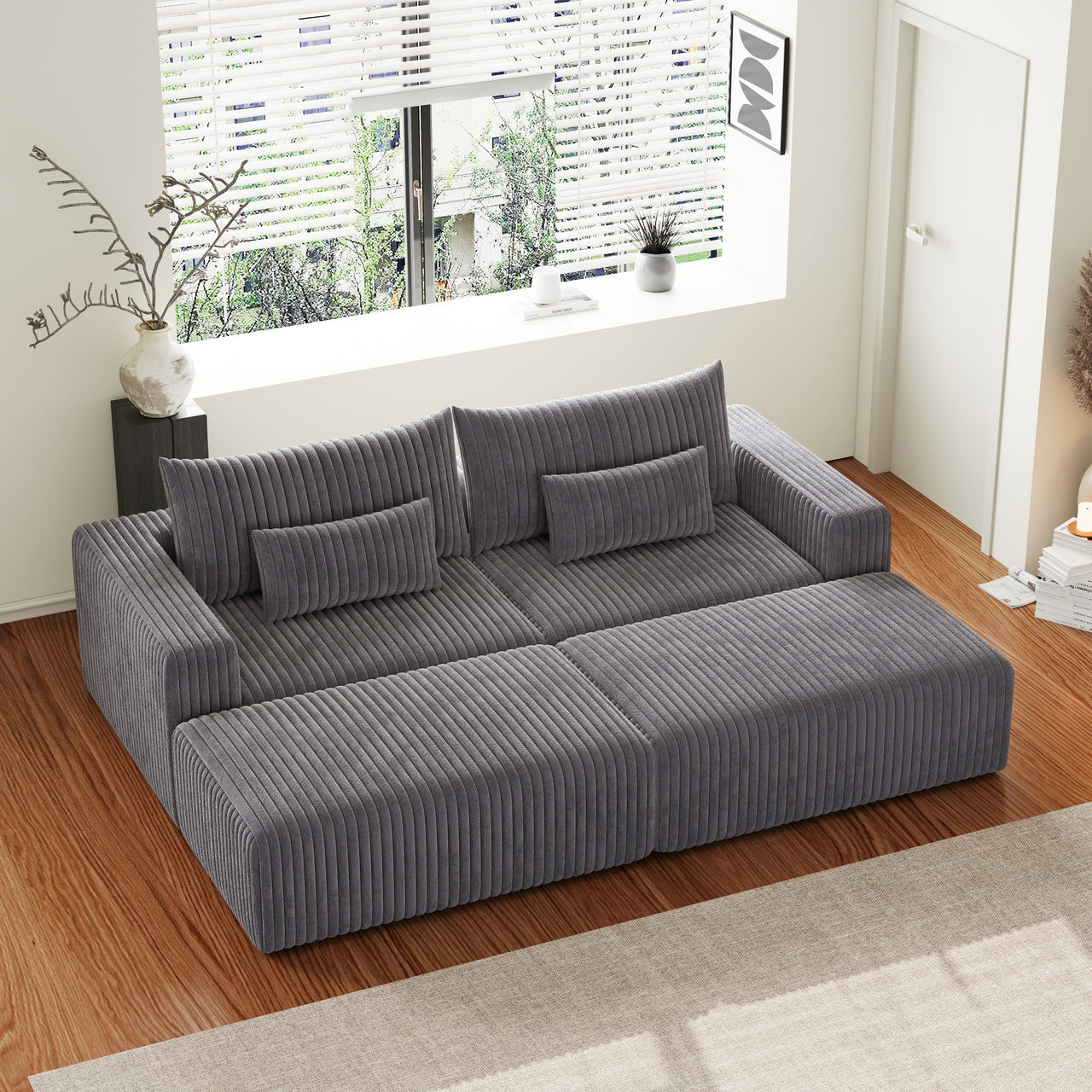 ERIS 102" Oversized Sectional Lounge Chaise