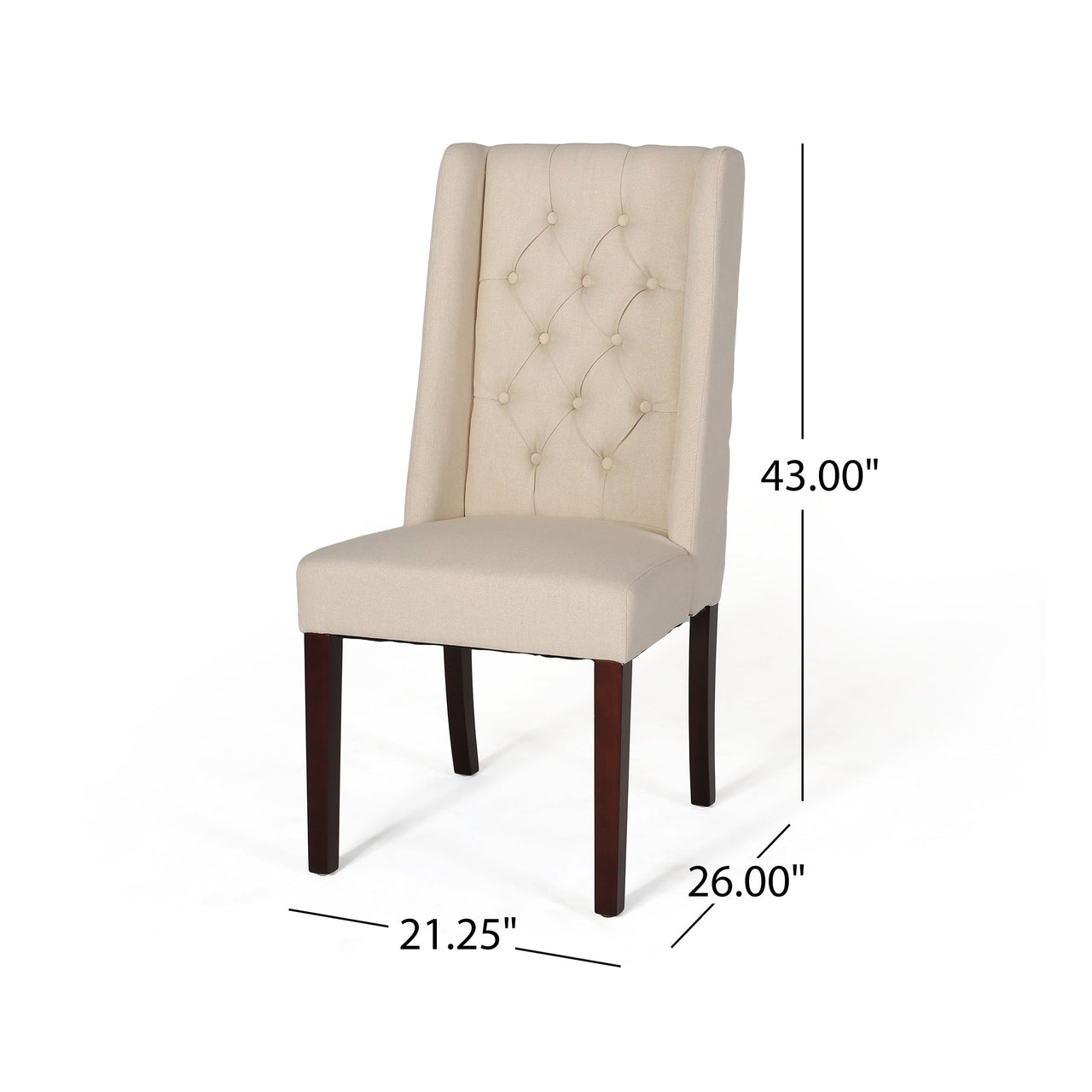 QUORIX 21" Dining Chair Set