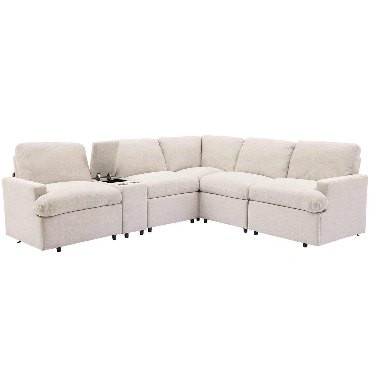 XAVORA 104" Sectional Sofa