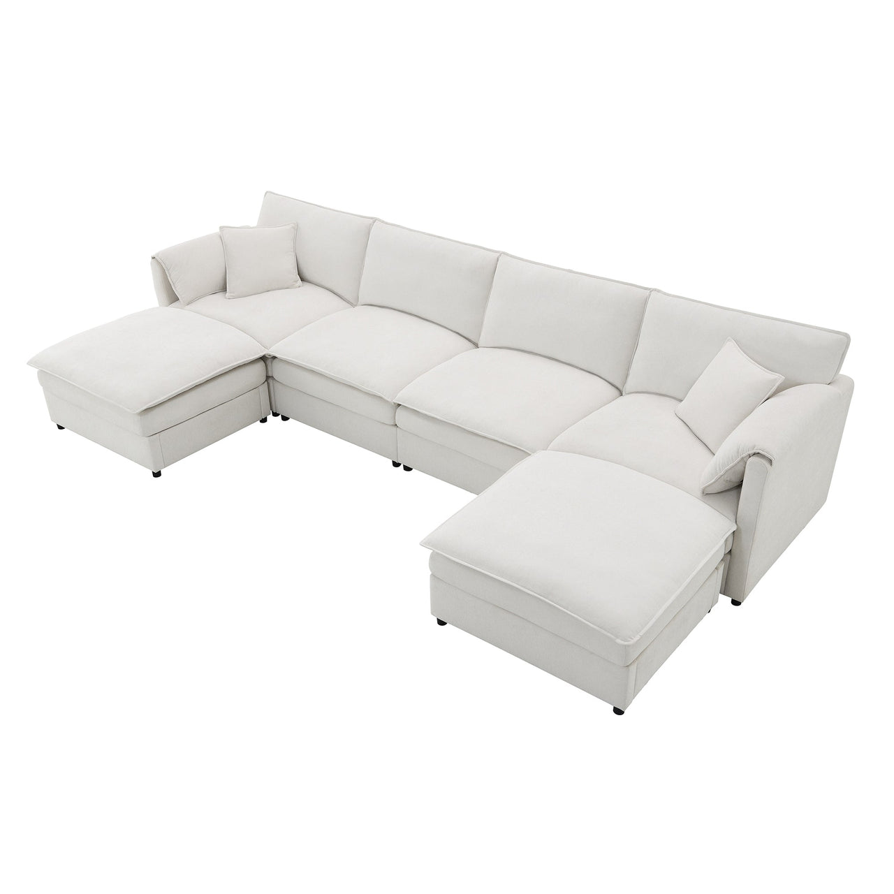 OPHYRA 134" Sectional Sofa