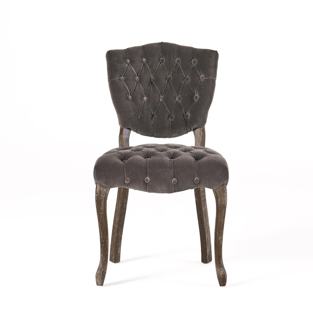 KYROVEXTA 21" Tufted Chair 2 Pcs