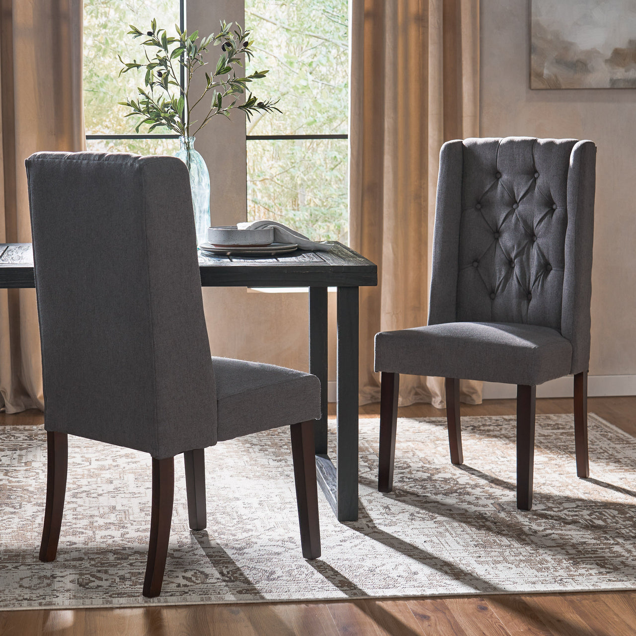 QUORIX 21" Dining Chair Set