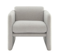 Thumbnail for VALEN Chair - Teddy Light Gray