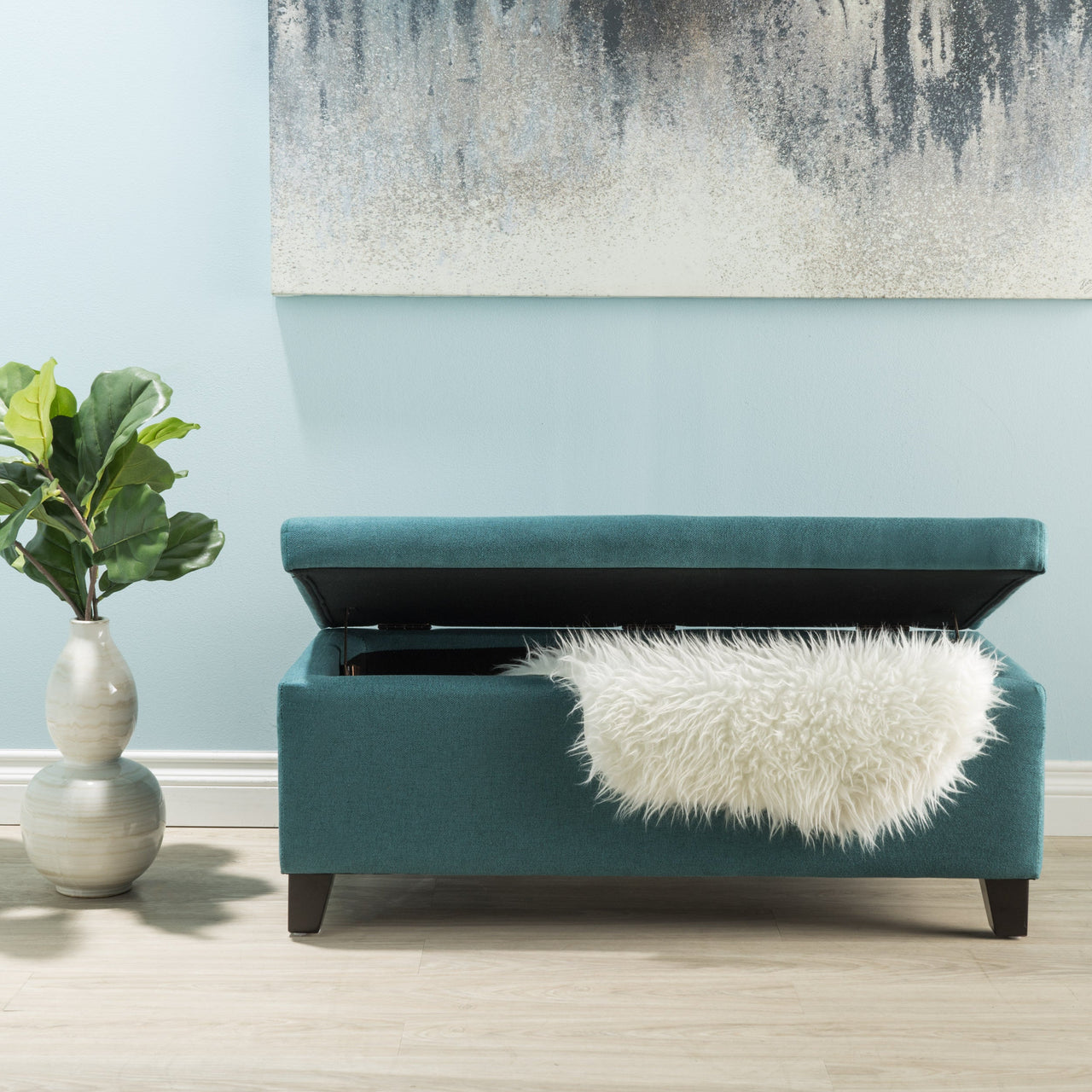 TOLVEX 38" Storage Ottoman