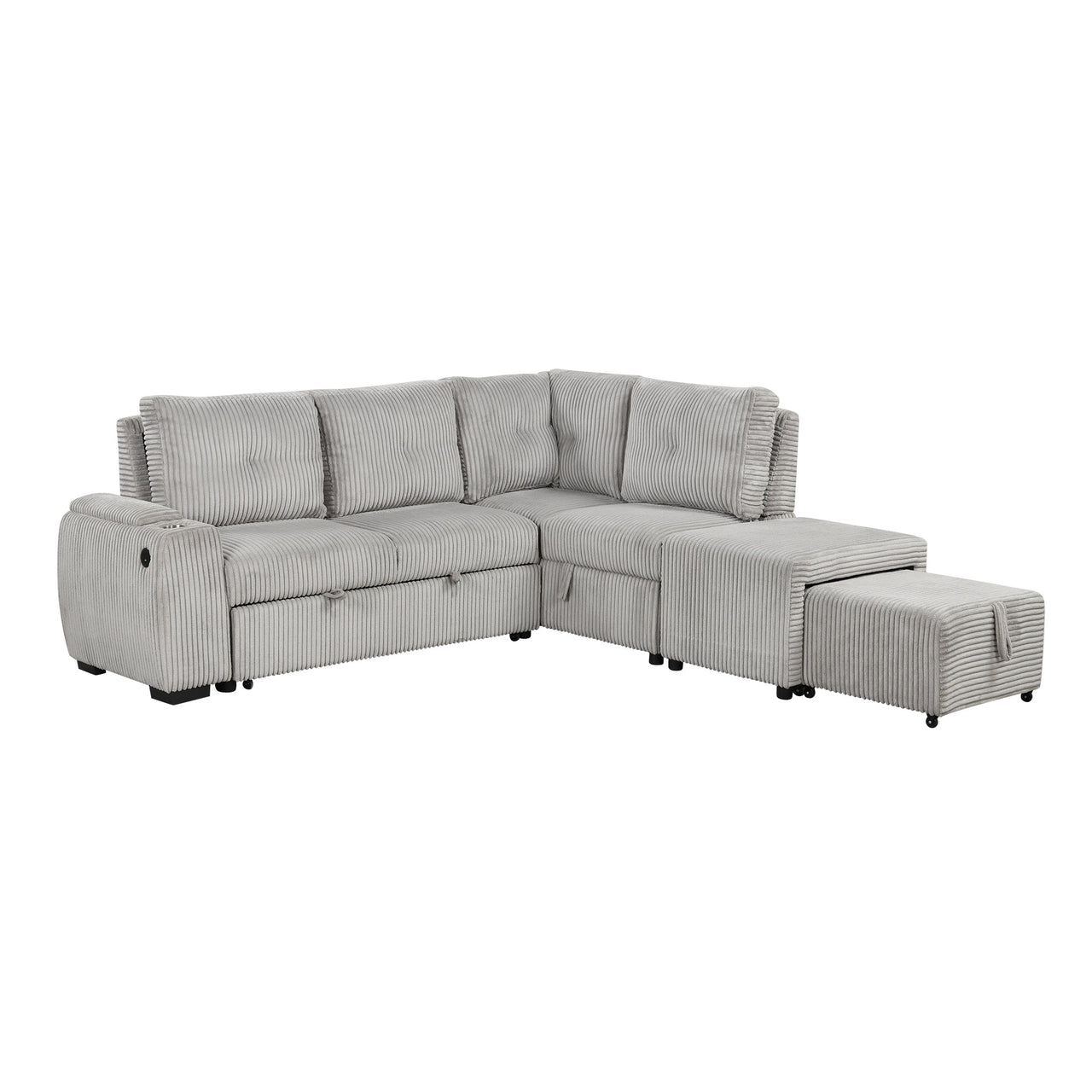 NEXRION 94" Sectional Sofa