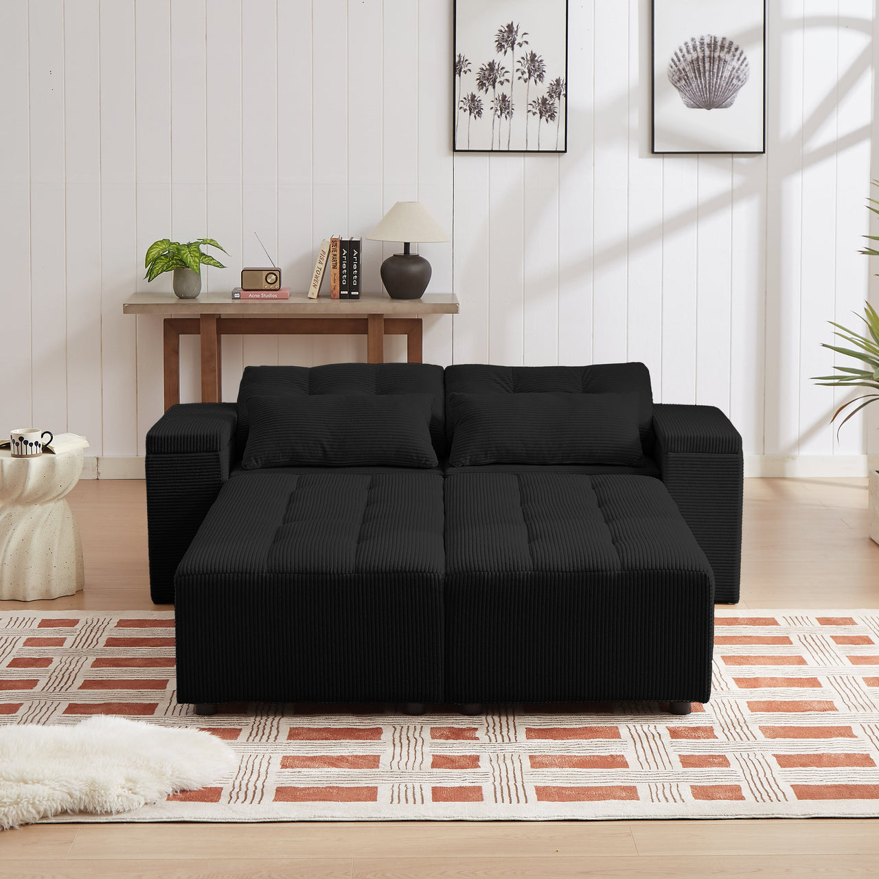 ZINNIA Convertible 3 in 1 Sleeper Sofa