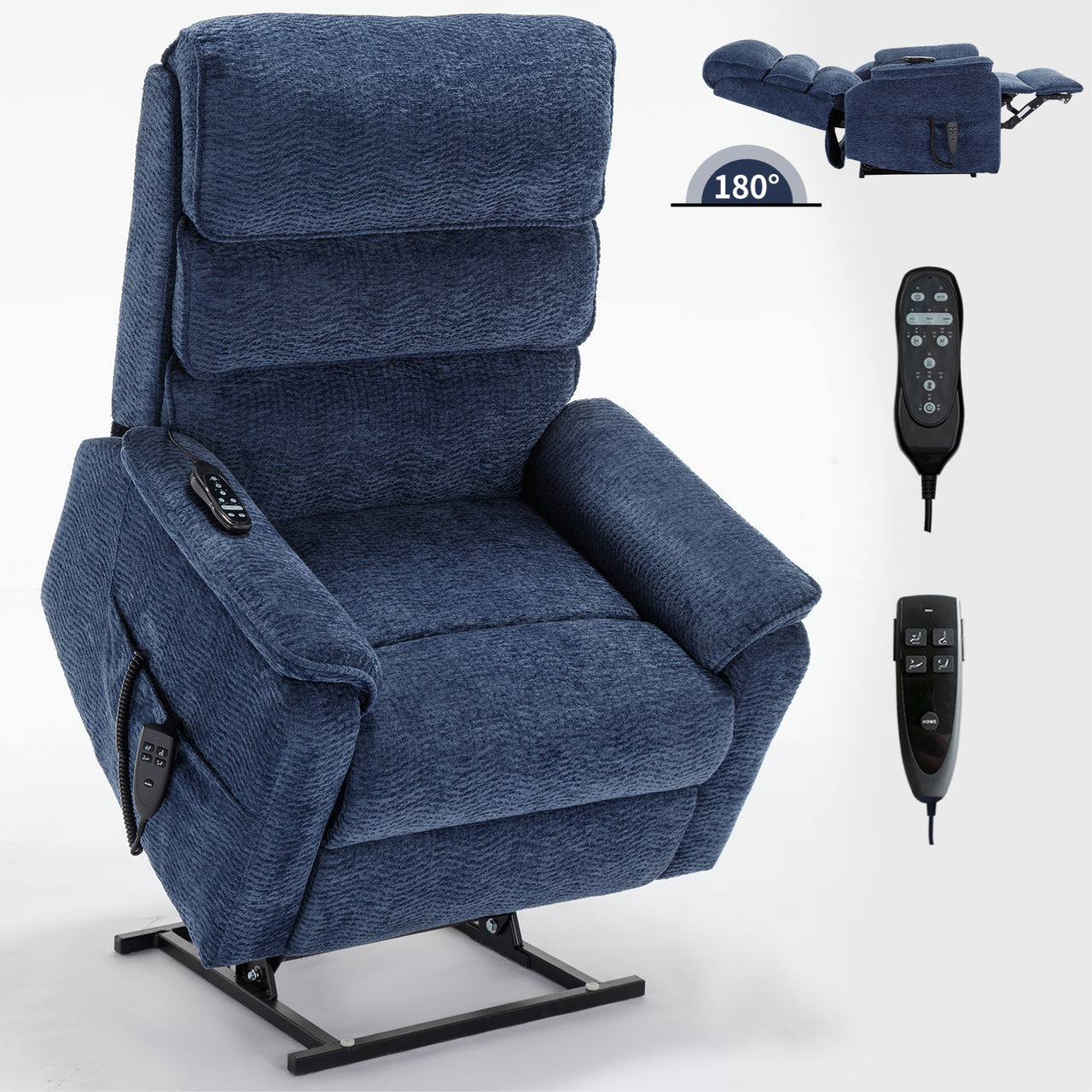 COZYLift 35" Recliner with Heat Massage - 7880