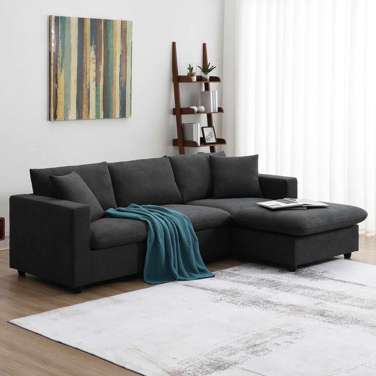 QUARIX 100" Sectional Sofa