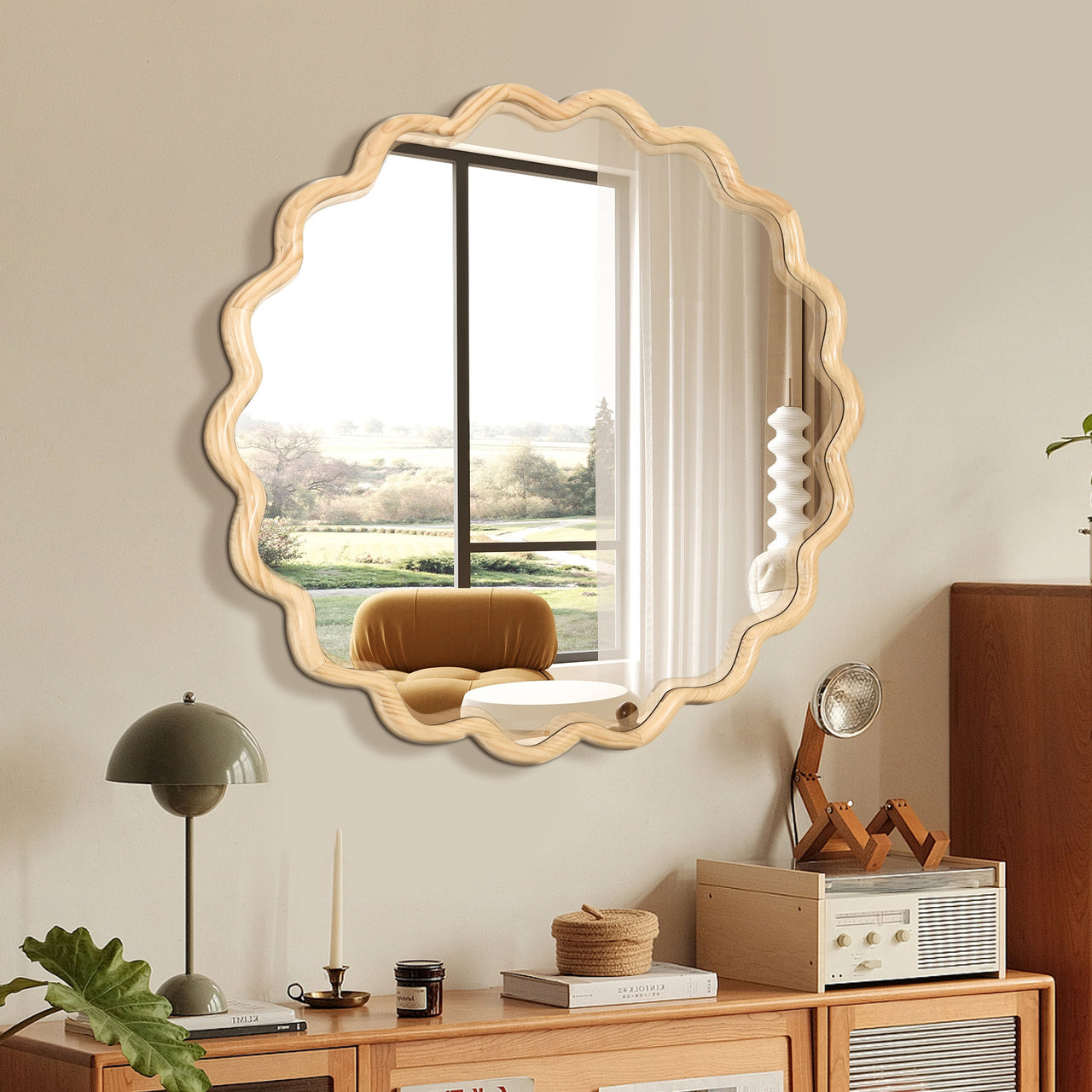 BOLVYRA Round Mirror