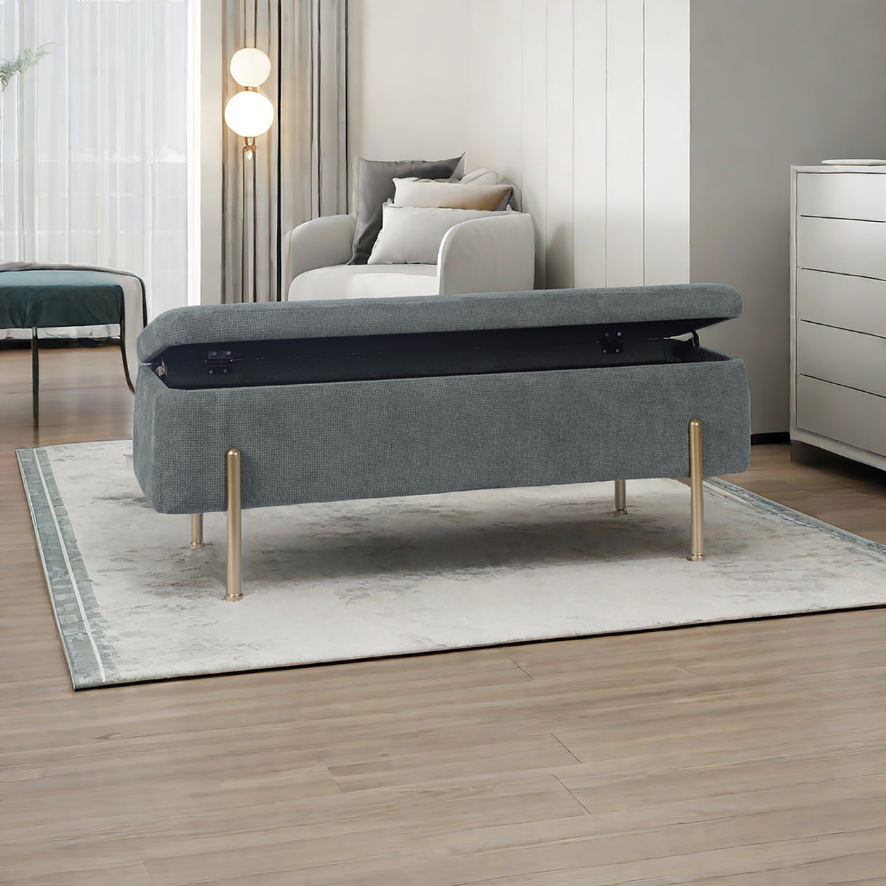 ZARLON 44" Ottoman